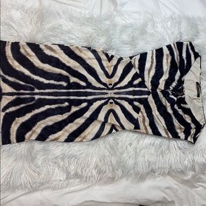 Roberto Cavalli animal print dress